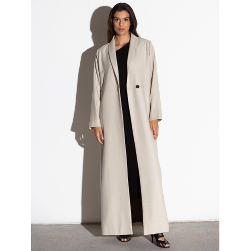 Winter Structured Ivory Coat